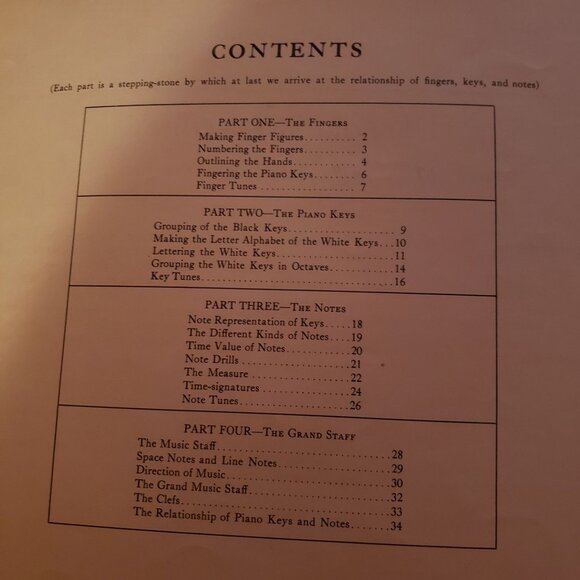 Busy Work For Beginners - A Writing Book For Little Pianists By J Hovey Perry - Picture 4 of 5